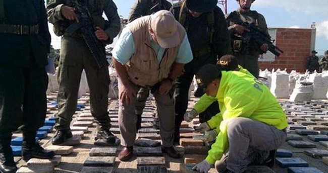 کشف بزرگترين محموله کوکائين در تاريخ کلمبيا 